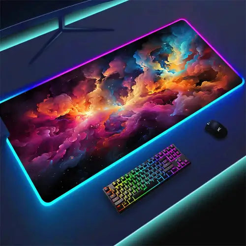 Tapis de souris RGB Nebula