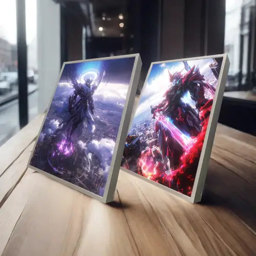 Tableau Lumineux LED Titan Destructeur