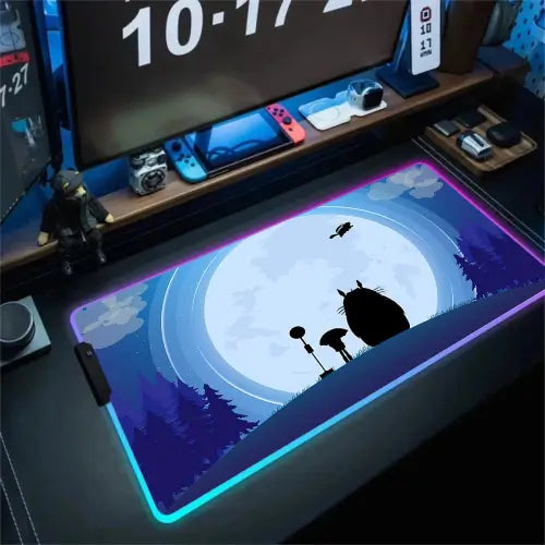 Tapis de souris RGB "Voyage Mystique"